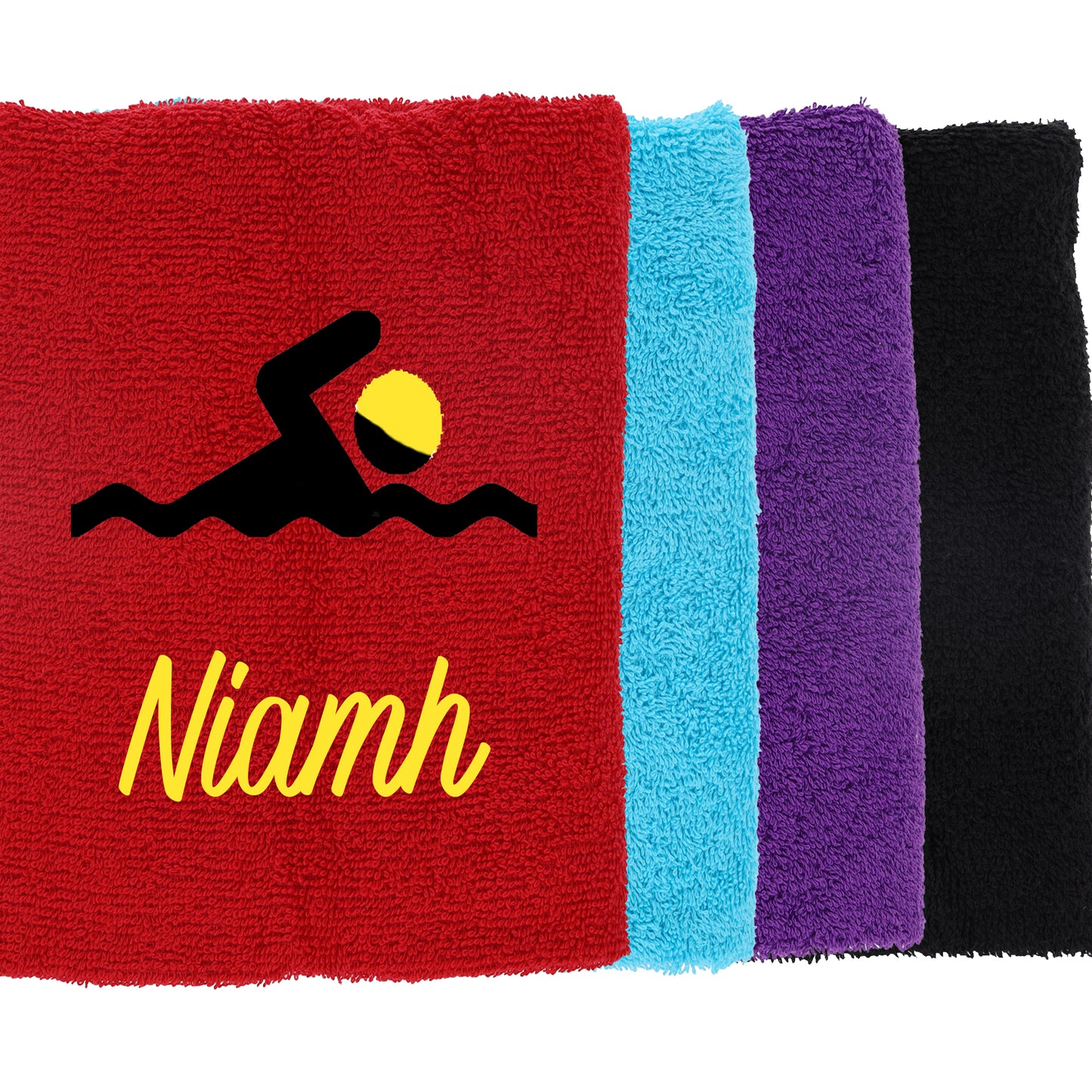 Personalised Embroidered Swimming Bath Swim Towel - Always Looking Good -