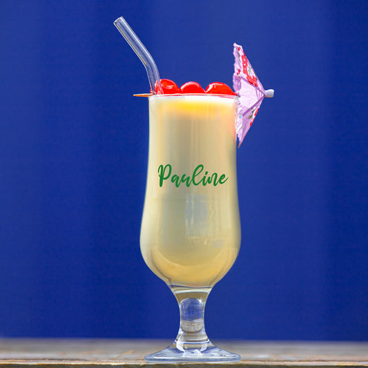 Personalised 40th Birthday Cocktail Shaker & Pina Colada Glass Gift Set  - Always Looking Good -