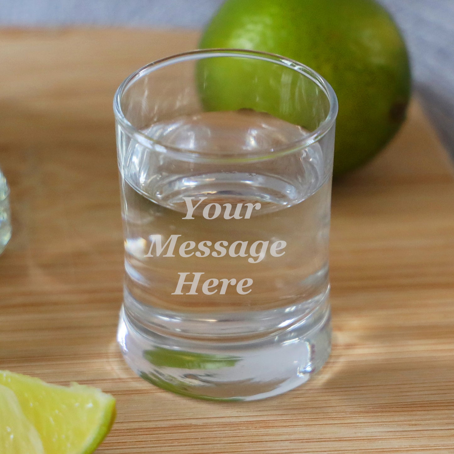Create Your Own Engraved & Personalised Shot Glass - Always Looking Good -
