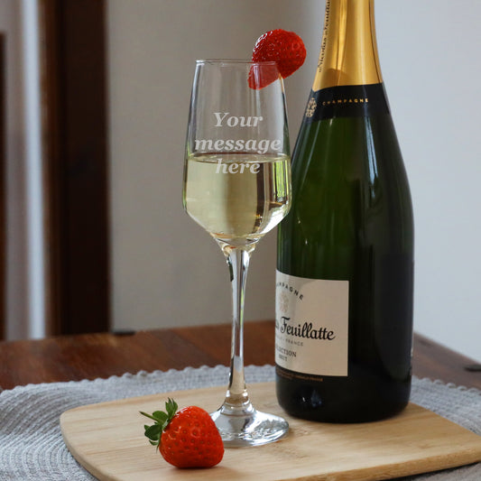 Create Your Own Tallo Personalised Engraved Champagne Flute - Always Looking Good -