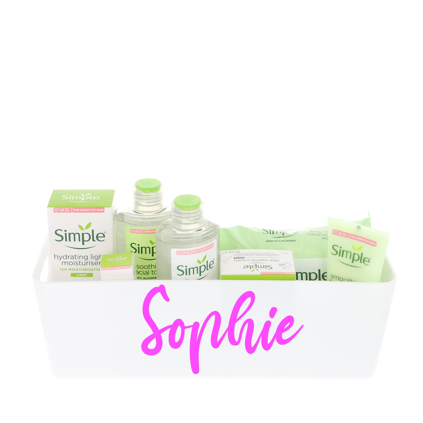 Skincare Gift Box Filled with Simple Skincare Set
- Always Looking Good - Large White