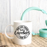 Good Luck Finding Better Coworker Than Us Ceramic Mug – Colleague Leaving Gift