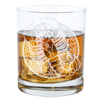 Scorpio Birthday Gifts - Scorpio Engraved Whisky Glass  - Always Looking Good -   