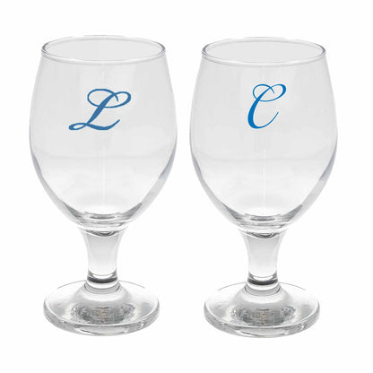 Personalised Drinks on Ice Gold Bucket With matching Champagne or Beer Glasses  - Always Looking Good - Beer Glasses Only  