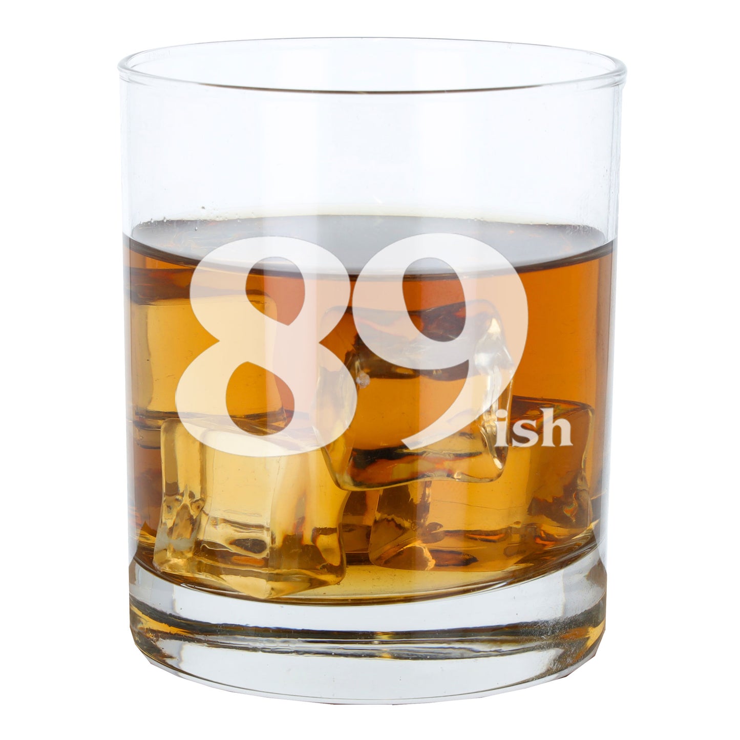 89ish Whisky Glass and/or Coaster Set  - Always Looking Good -   