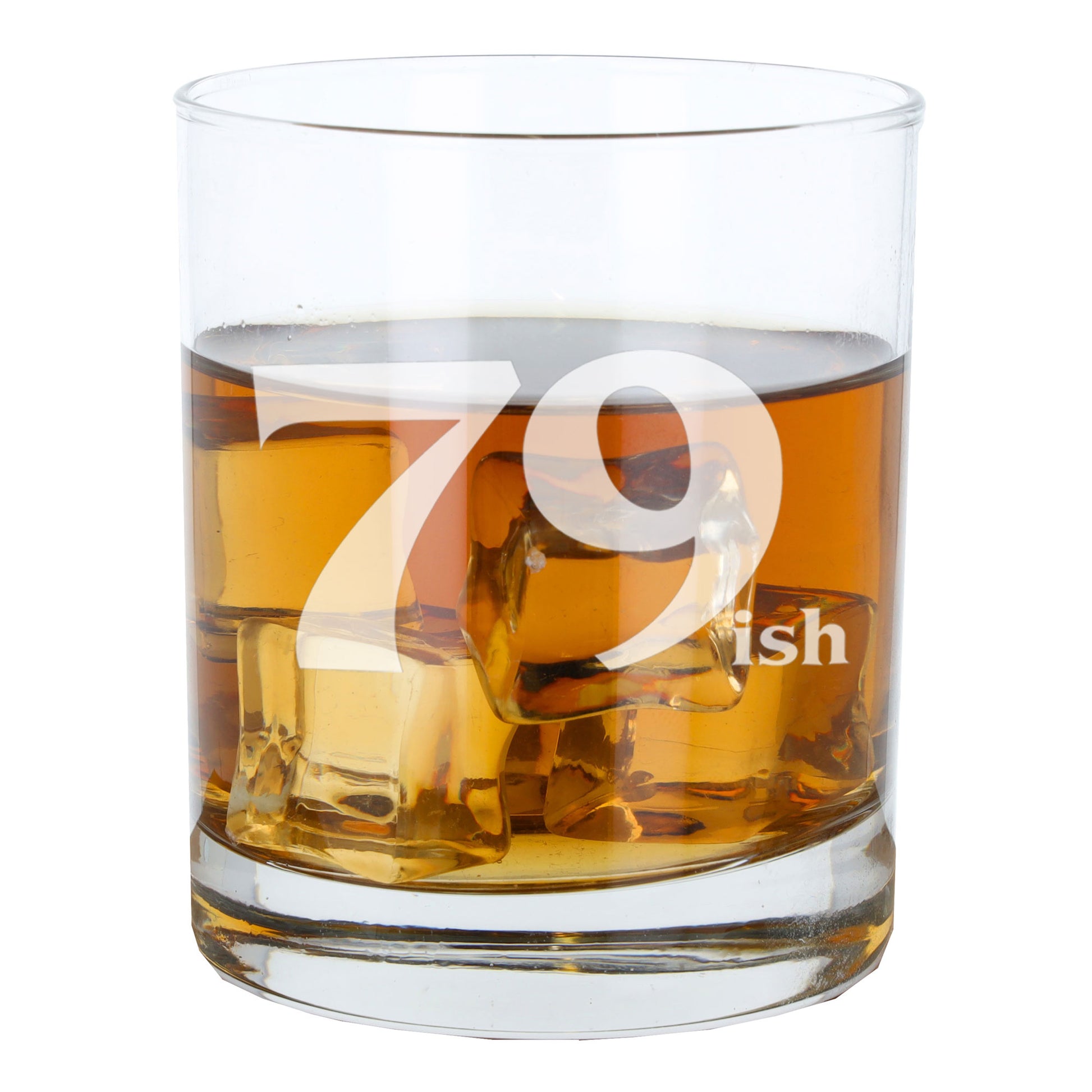 79ish Whisky Glass and/or Coaster Set  - Always Looking Good -   