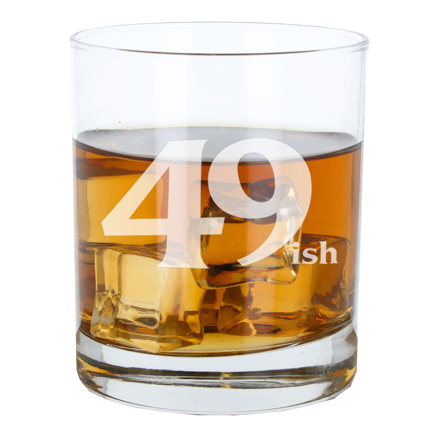 49ish Whisky Glass and/or Coaster Set  - Always Looking Good -   