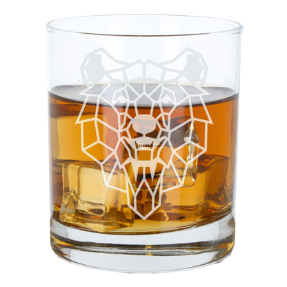 Bear Engraved Whisky Glass  - Always Looking Good -   