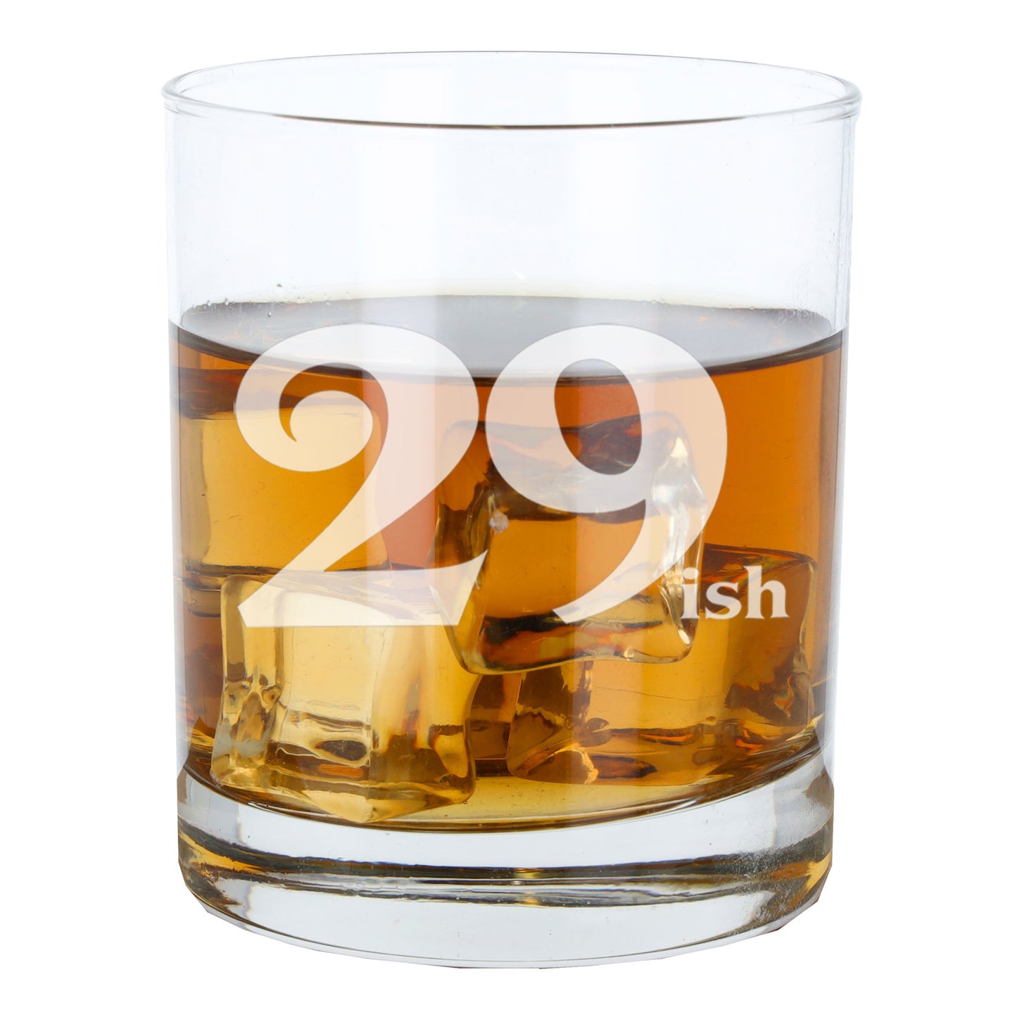 29ish Whisky Glass and/or Coaster Set  - Always Looking Good -   