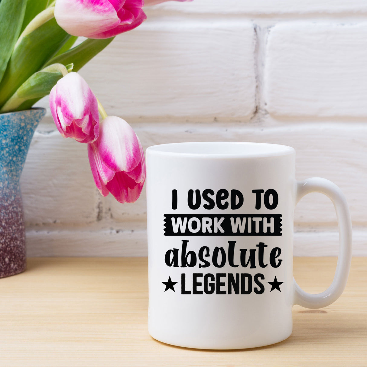 I Used to Work with Absolute Legends Ceramic Mug – Colleague Leaving Gift