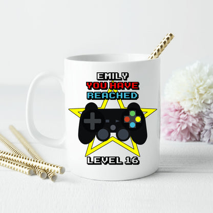 Personalised gaming mug Gift Set For Gamers Birthday