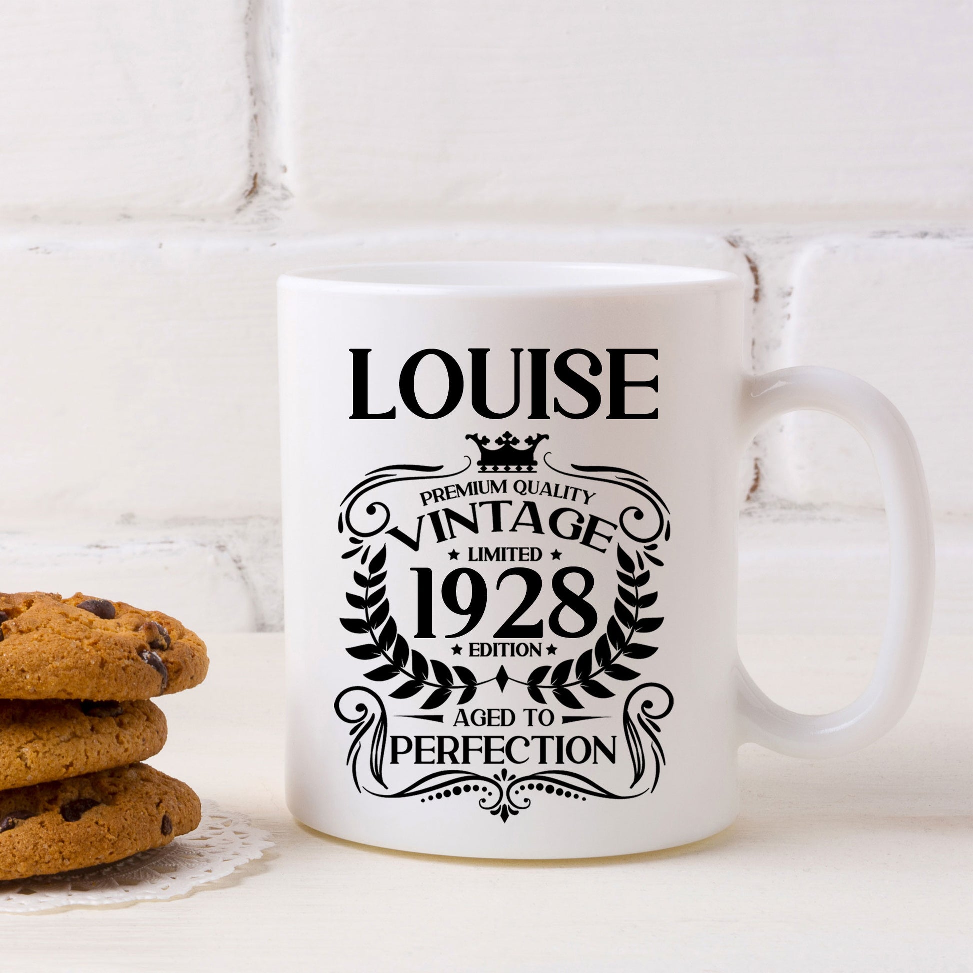 Personalised Vintage 1928 Mug and/or Coaster  - Always Looking Good -   