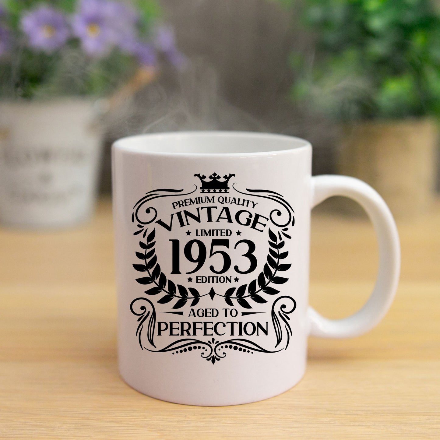 Personalised Vintage 1953 Mug and/or Coaster  - Always Looking Good -   