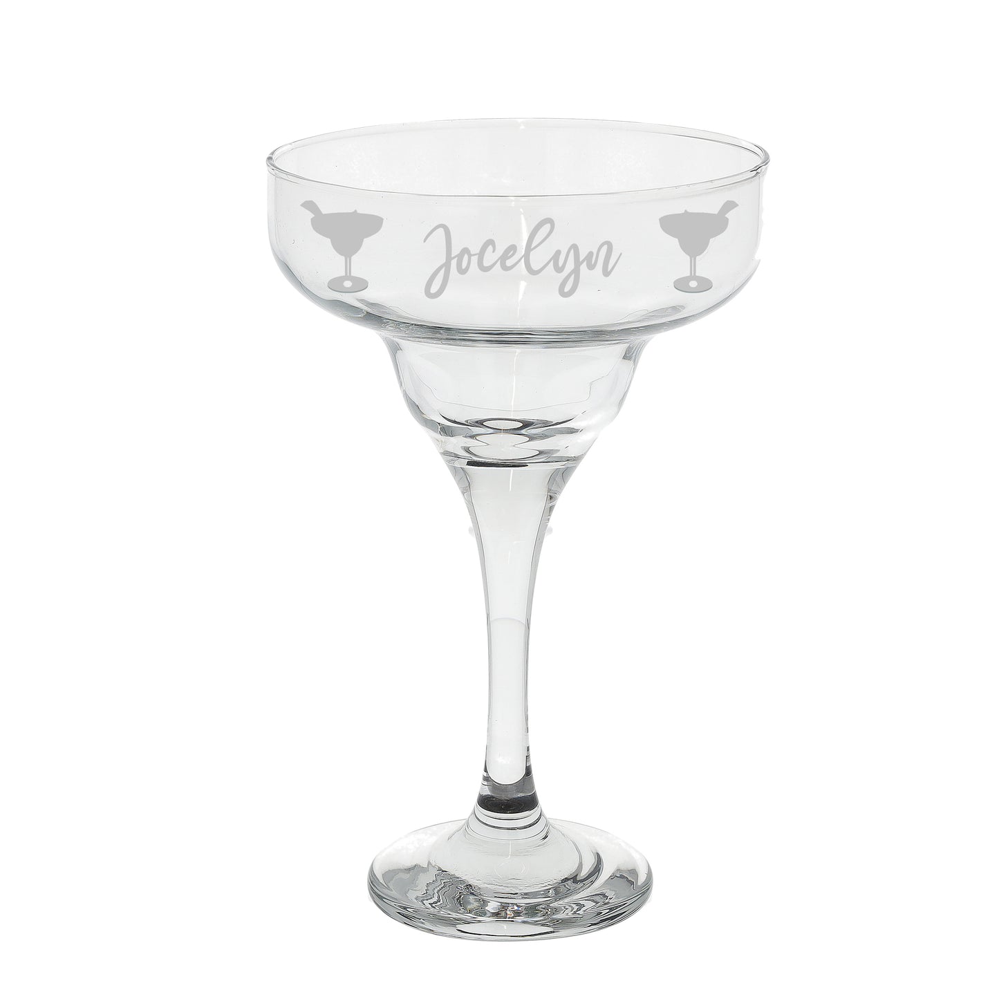 Engraved Personalised Margarita Cocktail Occasion Filled Glass