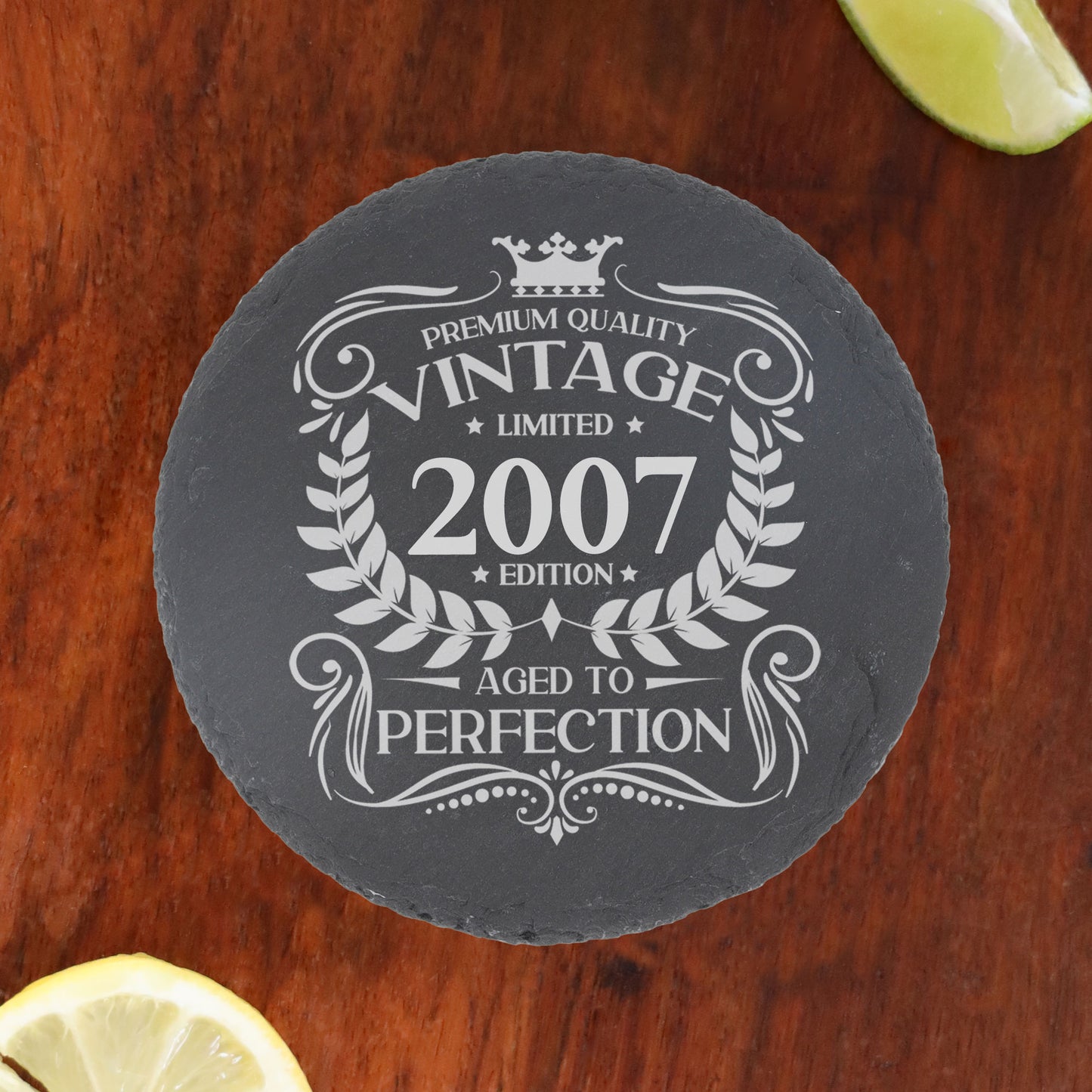 Personalised Vintage 2007 Mug and/or Coaster  - Always Looking Good -   