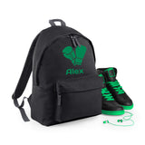 Personalised Boxing Gloves Backpack | Kids School Bag with Name