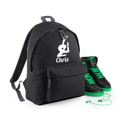 Personalised Backpack Bag with Name & Design Options Dancer Gymnastic etc