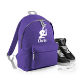 Personalised Gymnast Backpack | Kids School Bag with Name