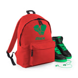 Personalised Boxing Gloves Backpack | Kids School Bag with Name