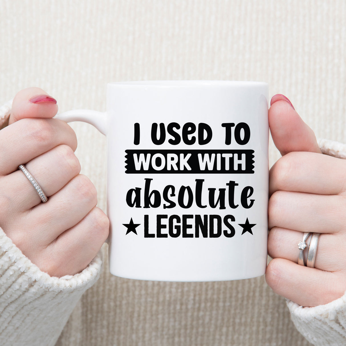 I Used to Work with Absolute Legends Ceramic Mug – Colleague Leaving Gift