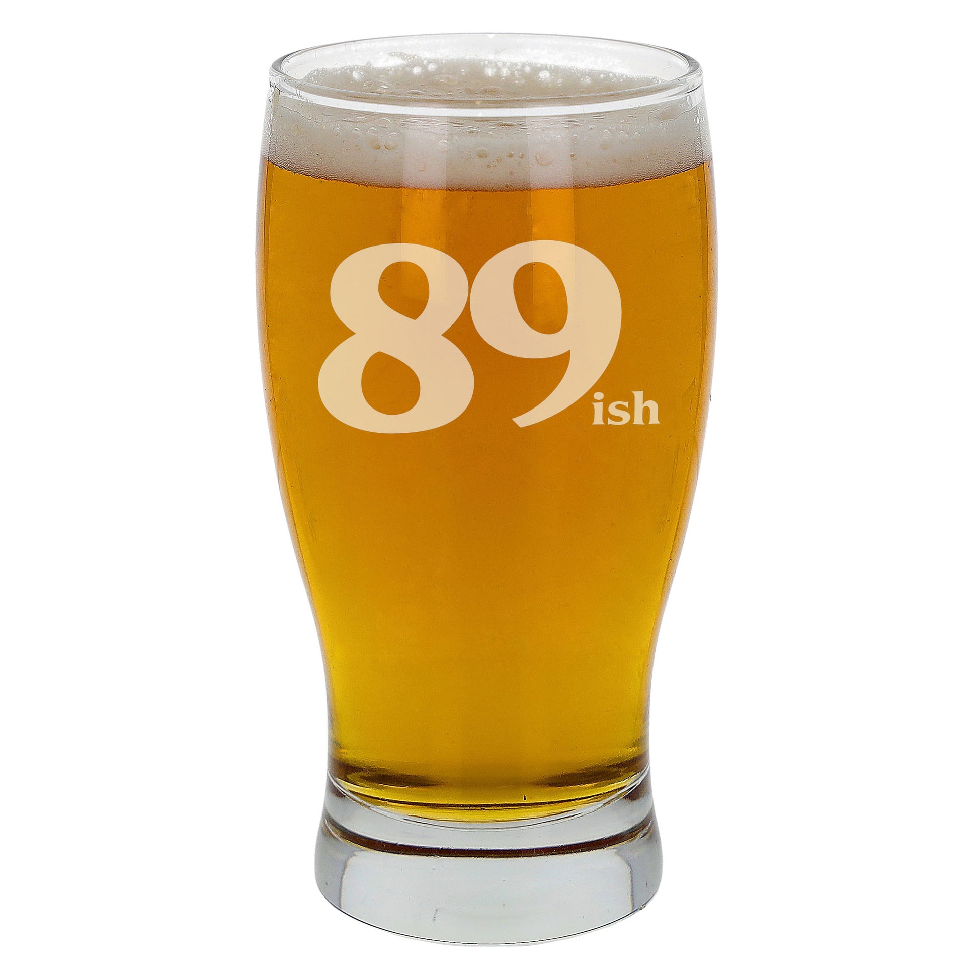 89ish Pint Glass and/or Coaster Set  - Always Looking Good -   