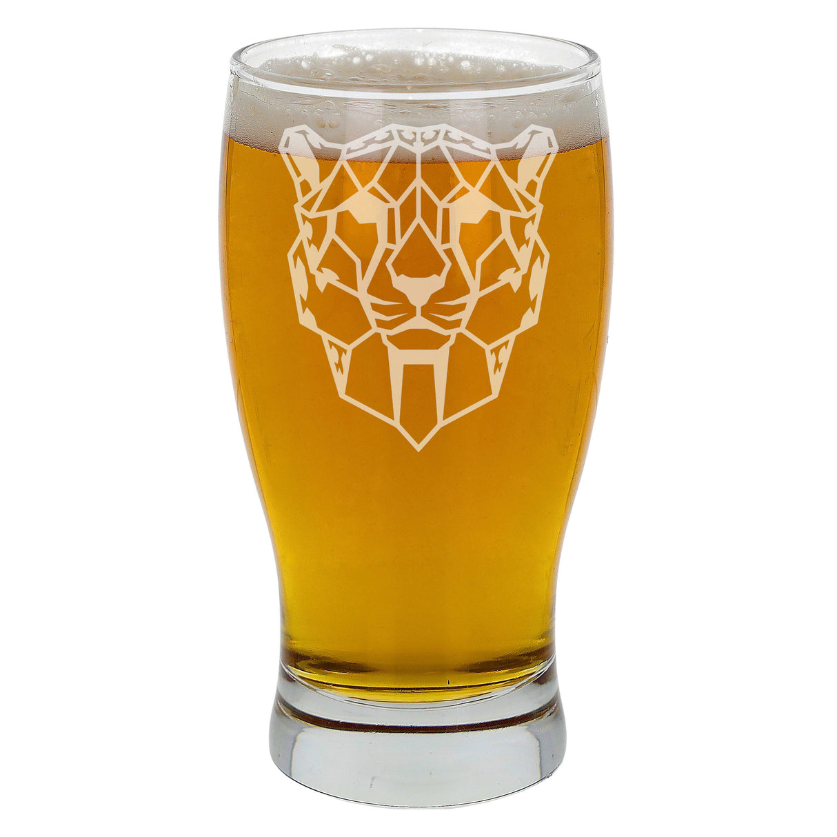 Cheetah Engraved Beer Pint Glass  - Always Looking Good -   