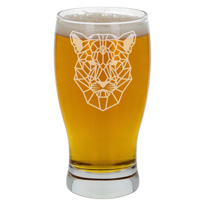 Jaguar Engraved Pint Beer Glasses For Animal Lovers  - Always Looking Good -   