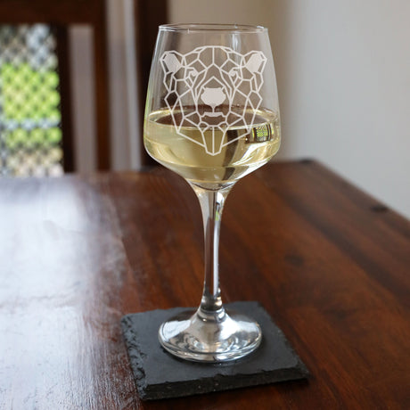 Gifts For Polar Bear Lovers - Laser Engraved Wine Glass  - Always Looking Good -   