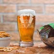 Wedding Gift For Groom - Engraved Beer Glass and/or Coaster Set
 - Always Looking Good -   