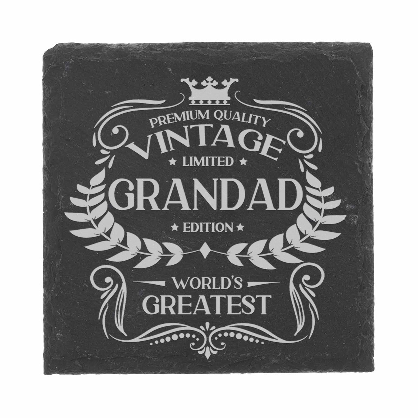 Gift For Relatives - Vintage 'ANY RELATIVE' Engraved Whisky Glass