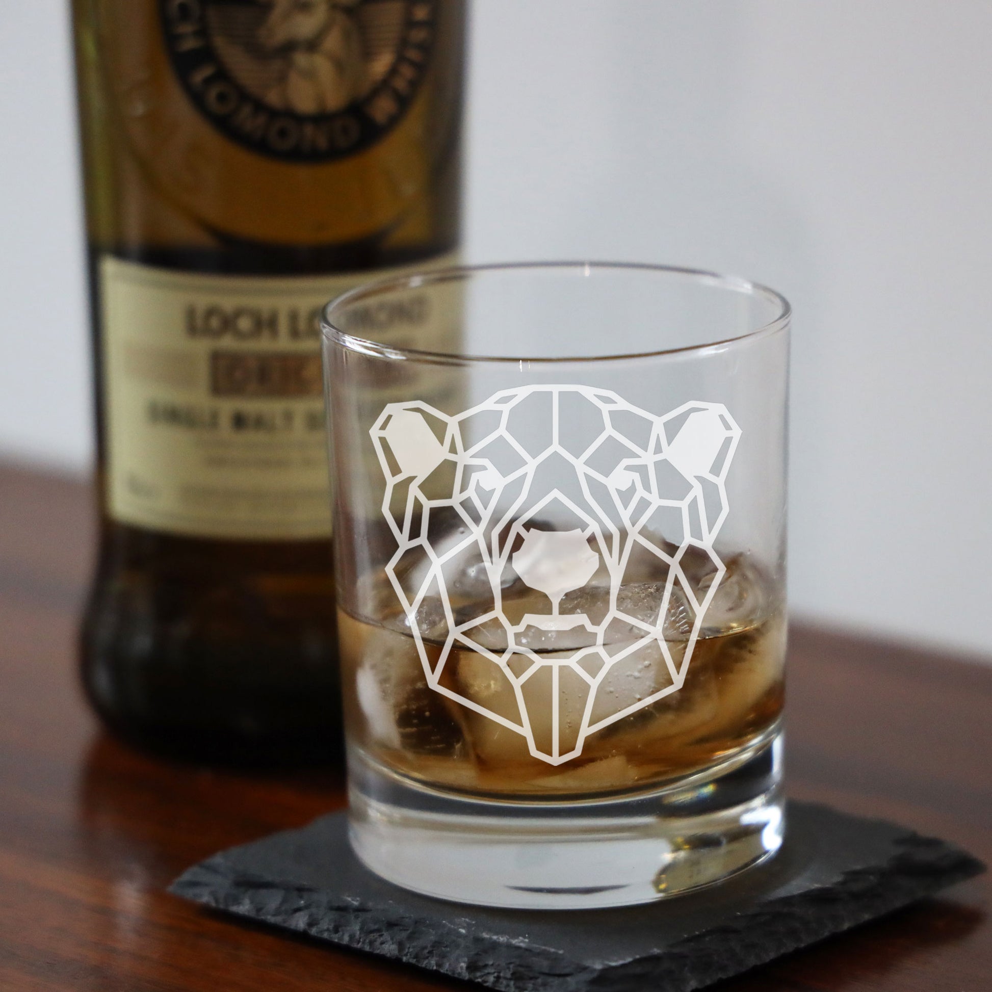 Polar Bear Engraved Whisky Glass  - Always Looking Good -   