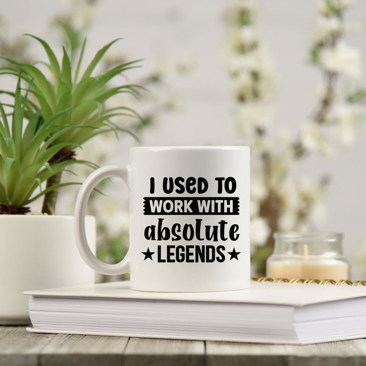 I Used to Work with Absolute Legends Ceramic Mug – Colleague Leaving Gift