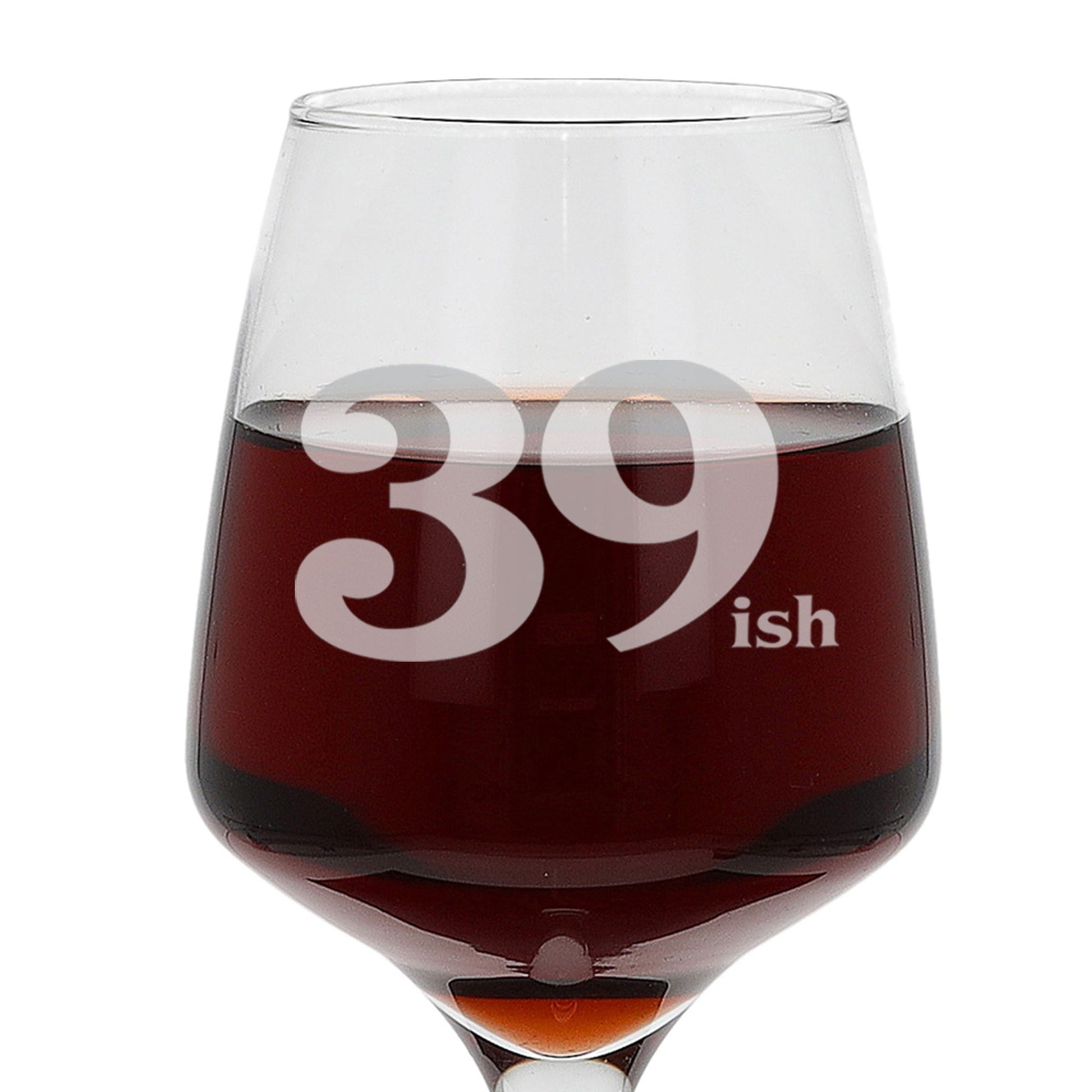 39ish Wine Glass and/or Coaster Set  - Always Looking Good -   