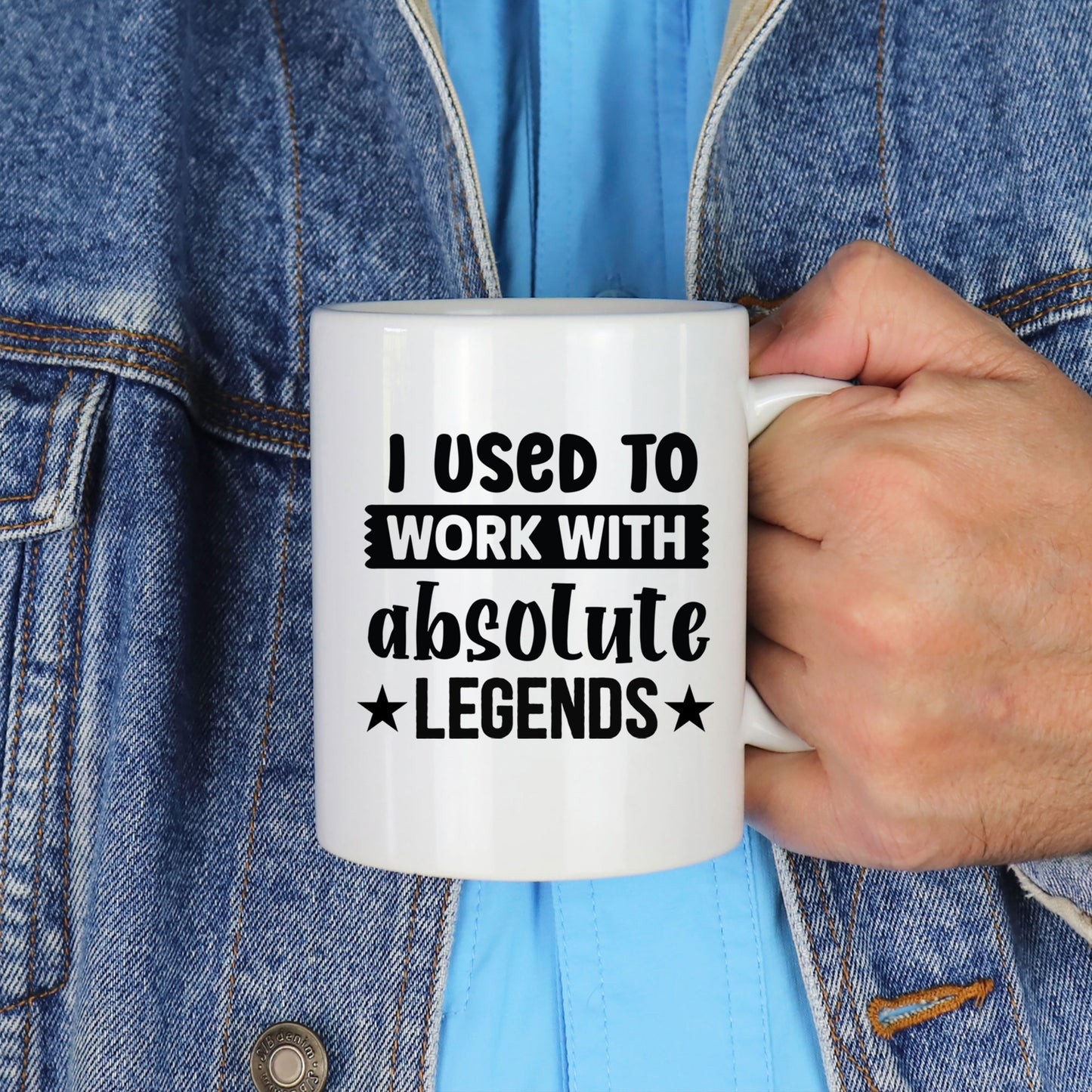 I Used to Work with Absolute Legends Mug & Coaster Set