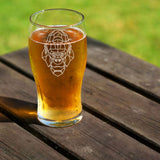 Gorilla Engraved Beer Pint Glass  - Always Looking Good -   