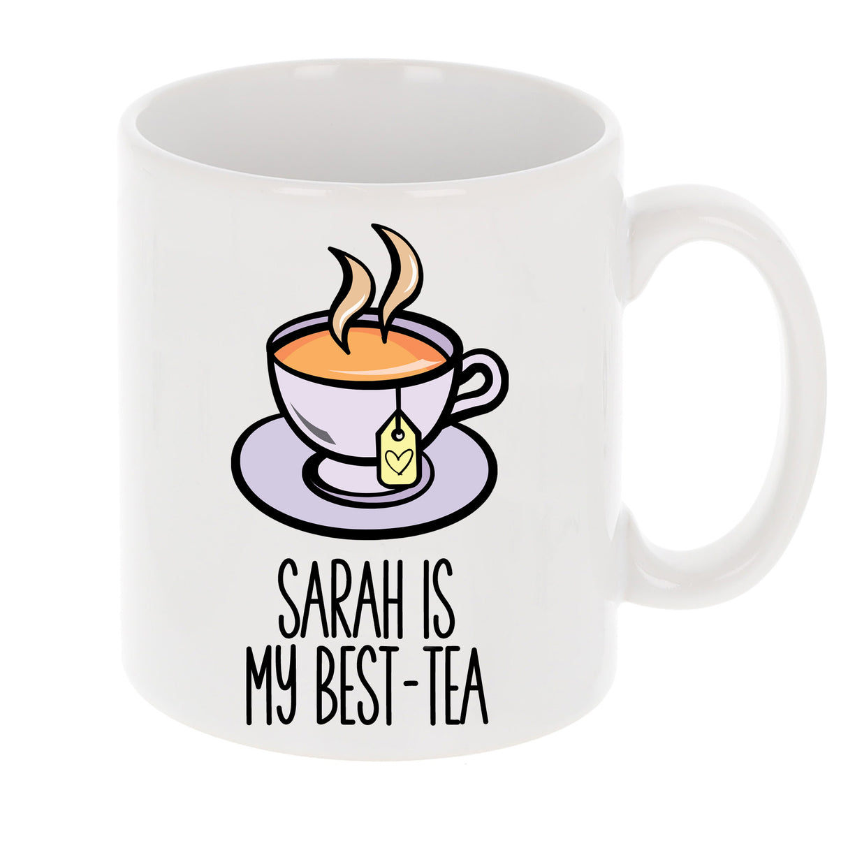 Best-Tea Personalised Birthday Mug – Gift for Best Friend