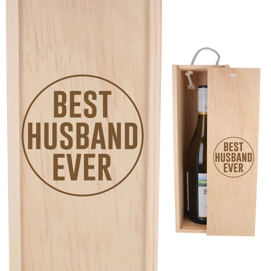 Wooden Bottle Box