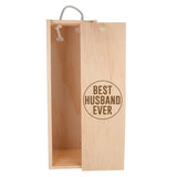 Wooden Bottle Box