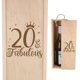 Wooden Bottle Box