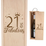 Wooden Bottle Box