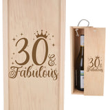 Wooden Bottle Box