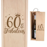 Wooden Bottle Box