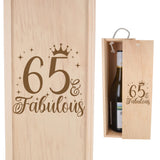 Wooden Bottle Box