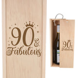 Wooden Bottle Box