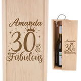 Wooden Bottle Box