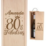 Wooden Bottle Box