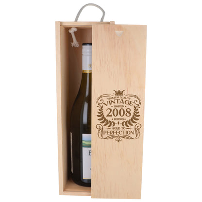 Wooden Bottle Box