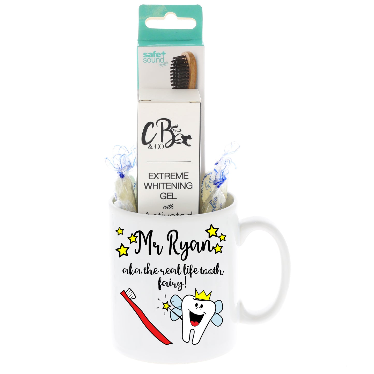 Personalised Dentist AKA The Real Life Tooth Fairy Mug and/or Coaster Gift  - Always Looking Good -   