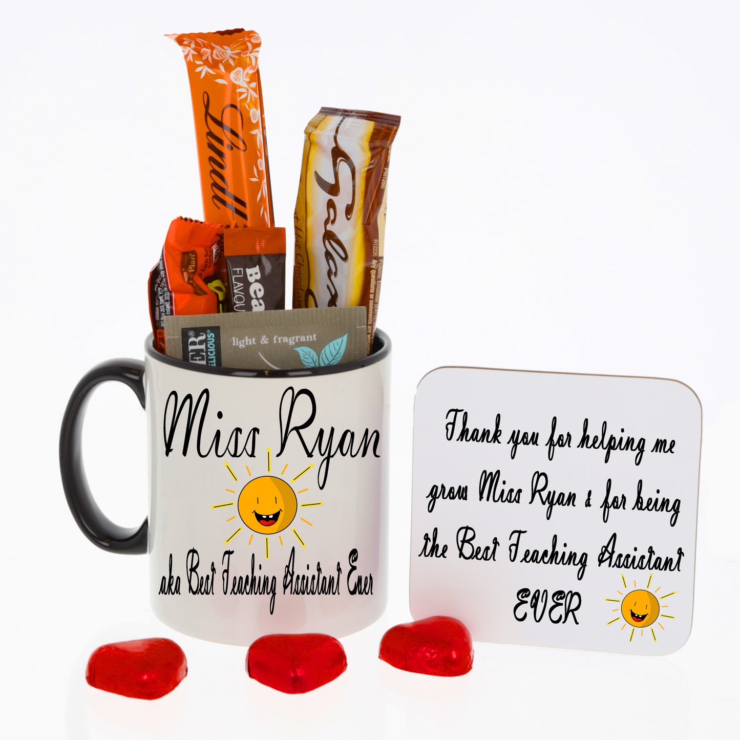 Personalised Best Teaching Assistant Mug and/or Coaster Gift  - Always Looking Good -   