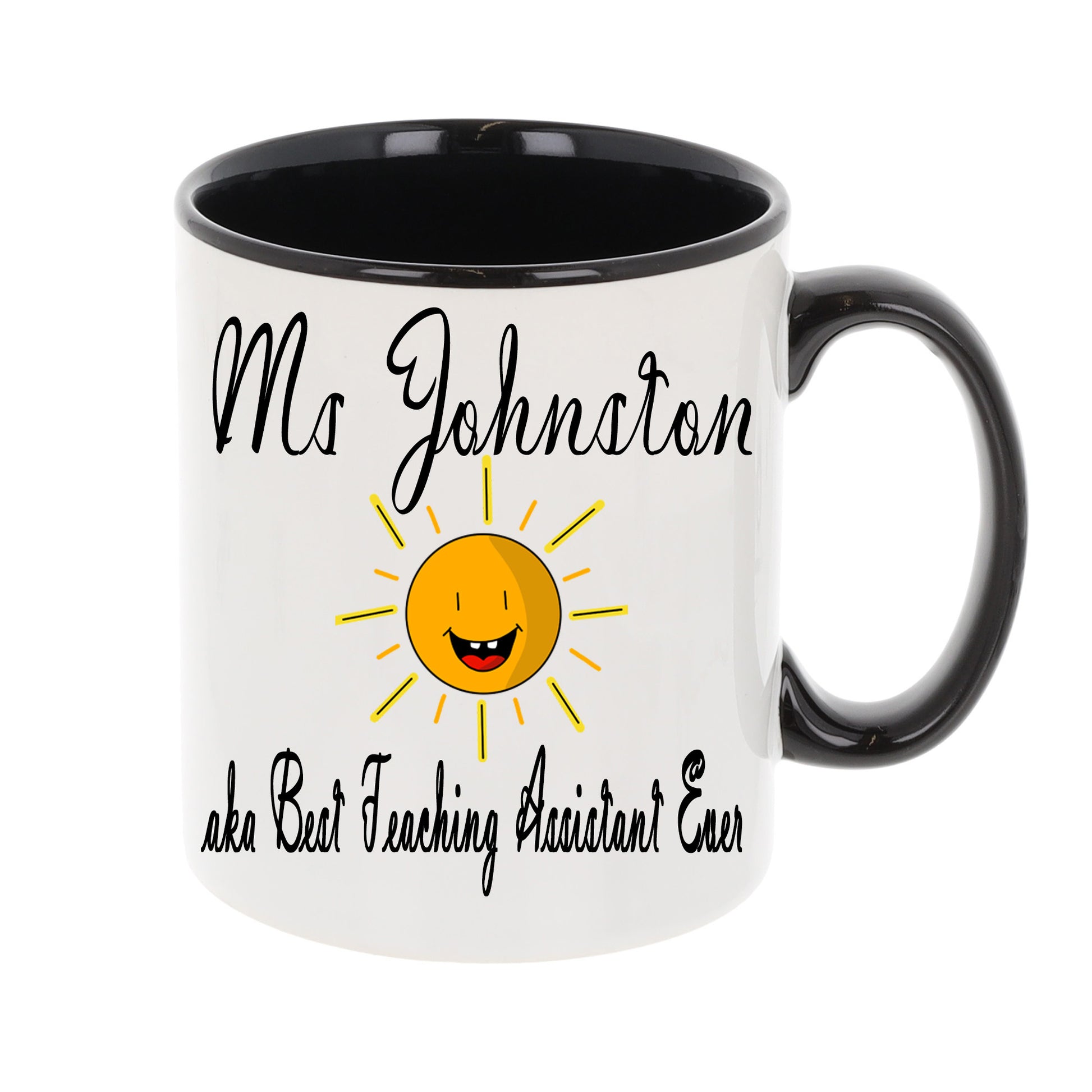 Personalised Best Teaching Assistant Mug and/or Coaster Gift  - Always Looking Good -   